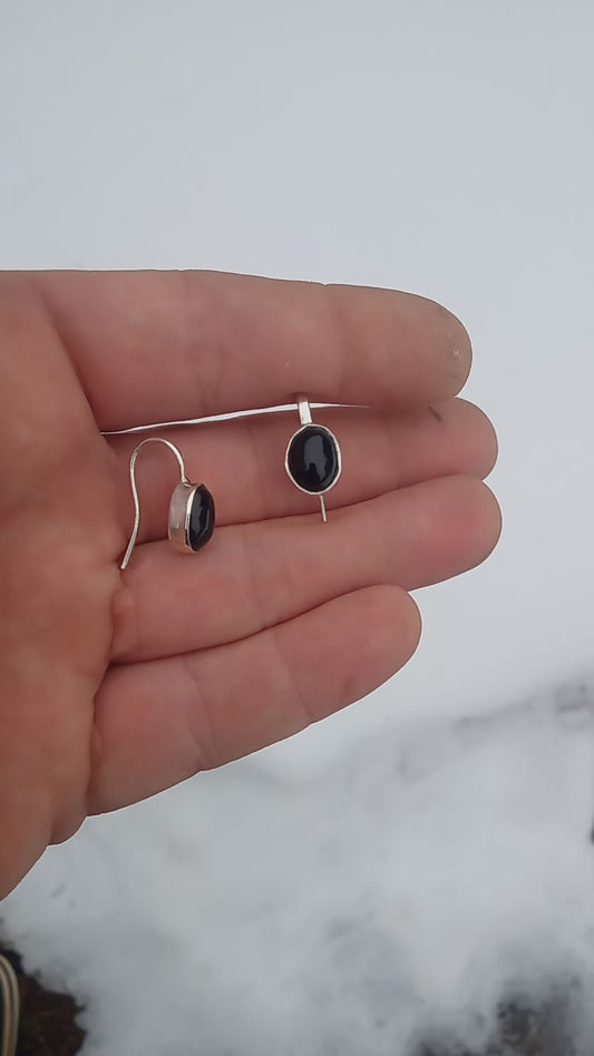 Clearance onyx earrings