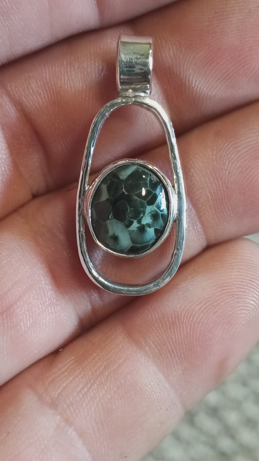 Michigan greenstone pendant