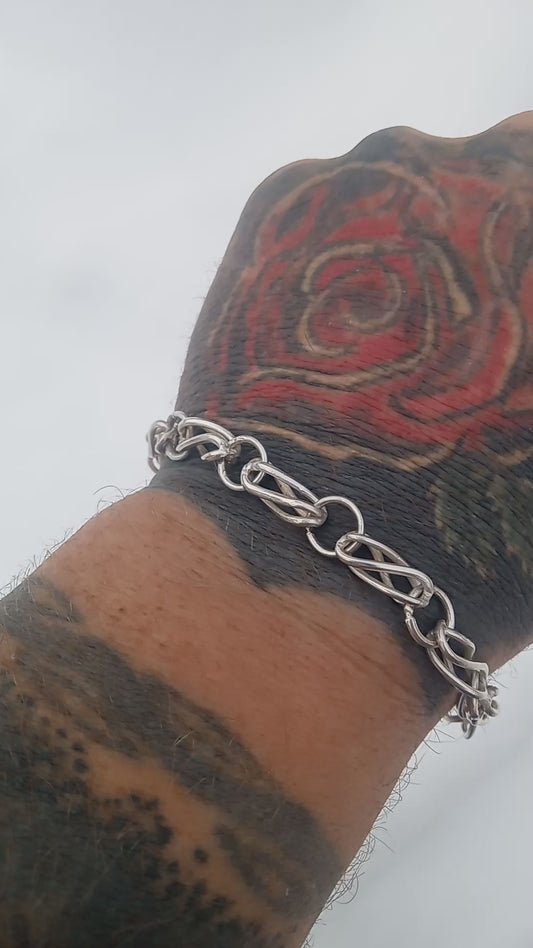 Pure .999 fine silver bracelet