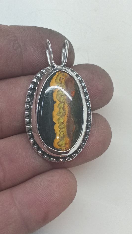 Bumblebee Jasper pendant