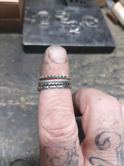 Stacker ring set