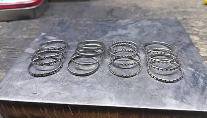 Stacker ring set