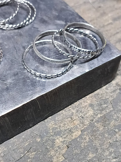Stacker ring set